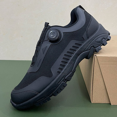 Ultra light automatic buckle training shoes, breathable training running shoes
