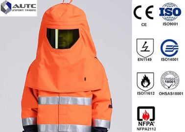 L Complete Production Line 55 cal Arc Flash Proof Personal Protective Equipment Suit For ASTM F195