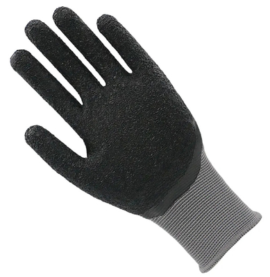 Polyester Lateks Eldivenler Kayma Karşıtı İnşaat İşçiliği Kaymaz El Kişisel Koruma Bahçe İşli Eldivenler